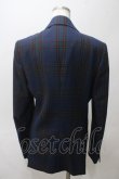 画像2: ヴィヴィアンウエストウッド MAN 中古 / タータンチェックジャケット 44 グリーン×ネイビー  Y-25-05-28-061-jc-SZ-ZY (2)