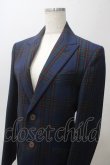 画像3: ヴィヴィアンウエストウッド MAN 中古 / タータンチェックジャケット 44 グリーン×ネイビー  Y-25-05-28-061-jc-SZ-ZY (3)
