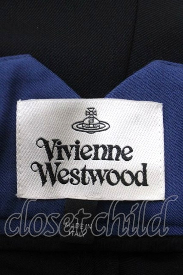 画像4: ヴィヴィアンウエストウッド MAN 中古 / ライン入パンツ 44 黒  Y-25-05-28-063-pa-SZ-ZS (4)