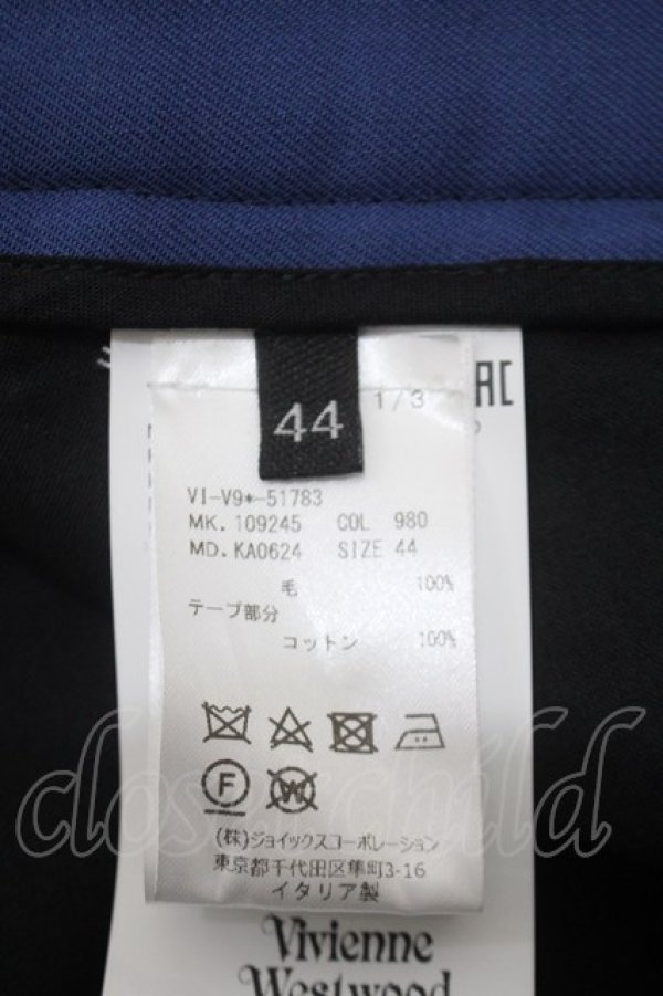 画像5: ヴィヴィアンウエストウッド MAN 中古 / ライン入パンツ 44 黒  Y-25-05-28-063-pa-SZ-ZS (5)