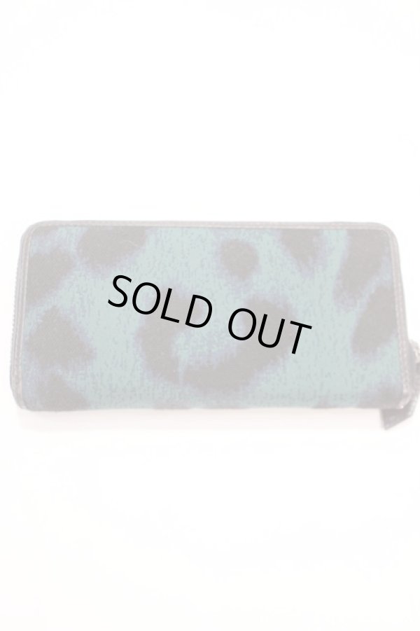 画像2: ヴィヴィアンウエストウッド 中古 / レオパードラウンドZIP財布  グリーン  Y-25-05-28-008-wa-SZ-ZY (2)