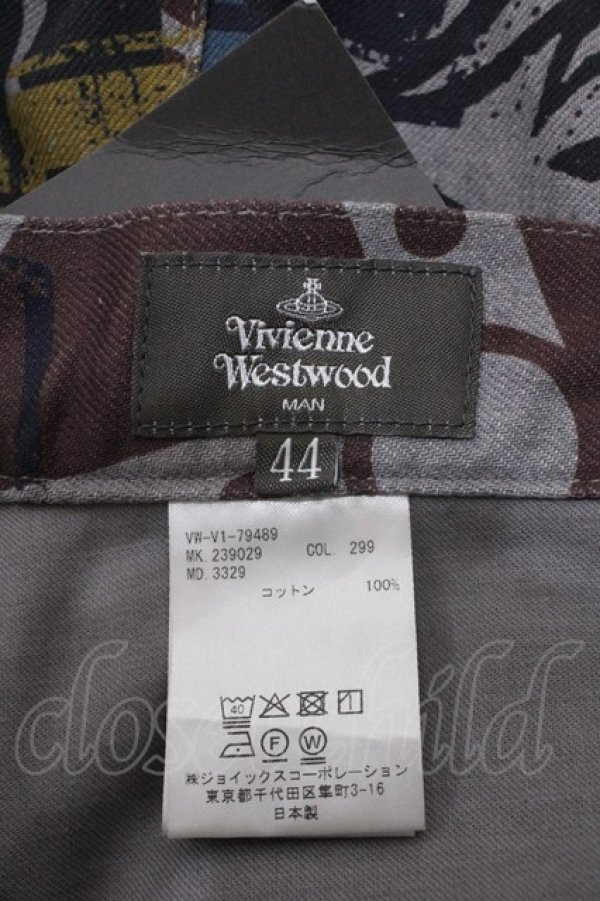 画像4: ヴィヴィアンウエストウッド MAN 中古 / FRAT HOUSEデニム トラウザーズ 44 グレー  Y-25-05-28-066-pa-SZ-ZH (4)