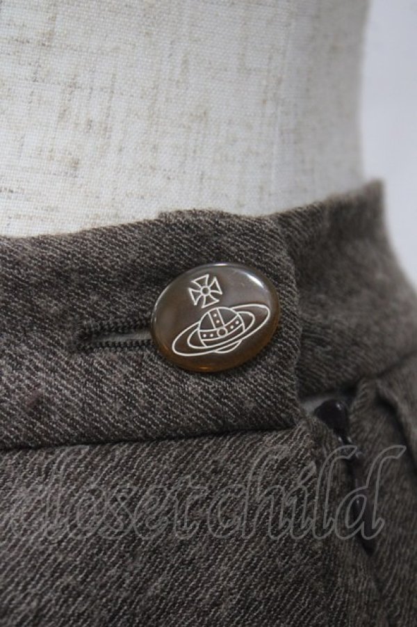 画像3: ヴィヴィアンウエストウッド 中古 / バルーンスカート 2 ブラウン  Y-25-05-28-070-sk-SZ-ZY (3)