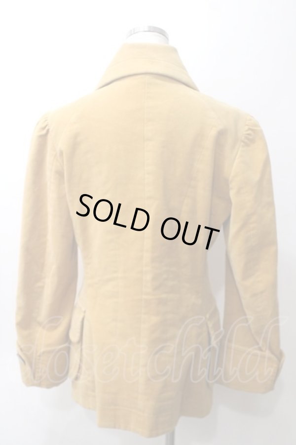 画像2: ヴィヴィアンウエストウッド 中古 / ビッグカラーコート 3 イエロー  Y-25-05-28-071-co-SZ-ZY (2)