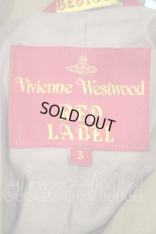 画像5: ヴィヴィアンウエストウッド 中古 / ビッグカラーコート 3 イエロー  Y-25-05-28-071-co-SZ-ZY (5)