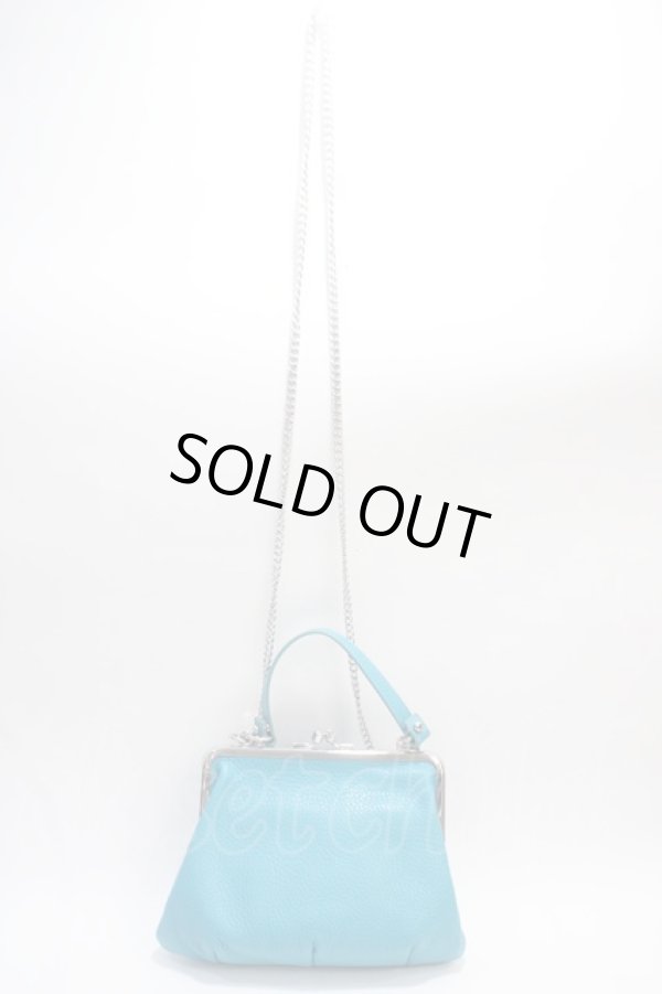 画像2: ヴィヴィアンウエストウッド 中古 / ガマ口ミニショルダーバッグ  ブルー  Y-25-05-28-012-gd-SZ-ZH (2)