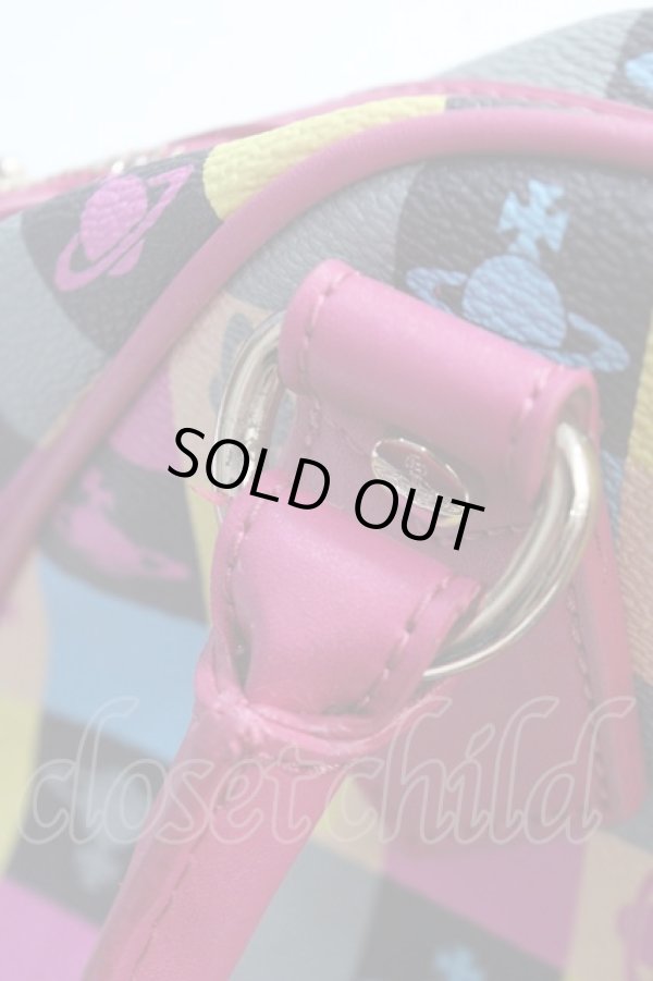 画像7: ヴィヴィアンウエストウッド 中古 / ロゴマニアヤスミンバッグ  ピンク  Y-25-05-28-013-ba-SZ-ZY (7)