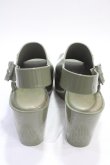 画像3: ヴィヴィアンウエストウッド×Melissa 中古 / MULE AD サンダル 24 カーキ  Y-25-05-28-017-sh-SZ-ZY (3)