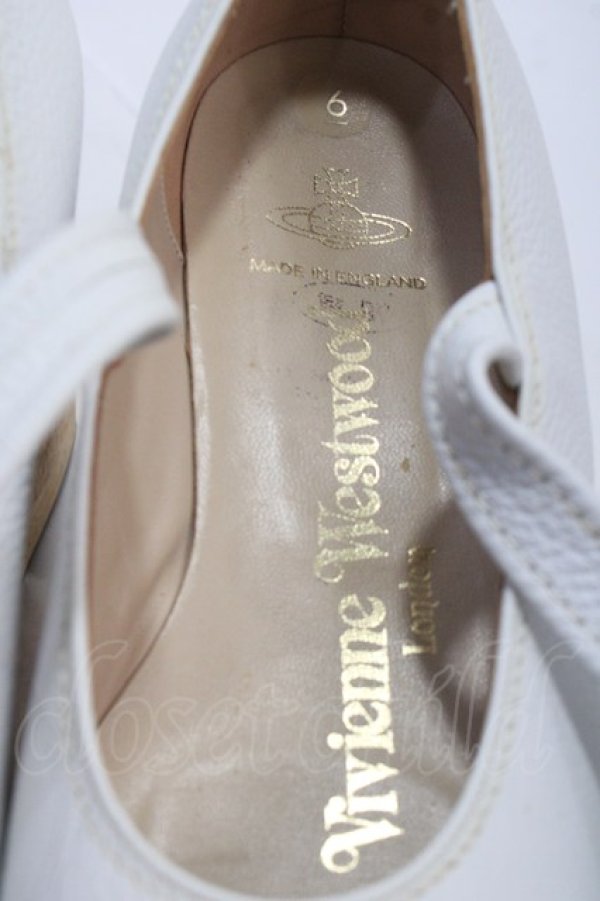 画像8: ヴィヴィアンウエストウッド 中古 / rockin' horse barelina UK6 ホワイト  Y-25-05-28-018-sh-SZ-ZH (8)