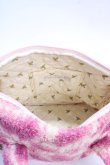 画像6: ヴィヴィアンウエストウッド 中古 / パイル地ハンドBAG  ピンク  Y-25-06-11-002-ba-SZ-ZY (6)