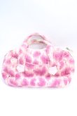 画像2: ヴィヴィアンウエストウッド 中古 / パイル地ハンドBAG  ピンク  Y-25-06-11-002-ba-SZ-ZY (2)