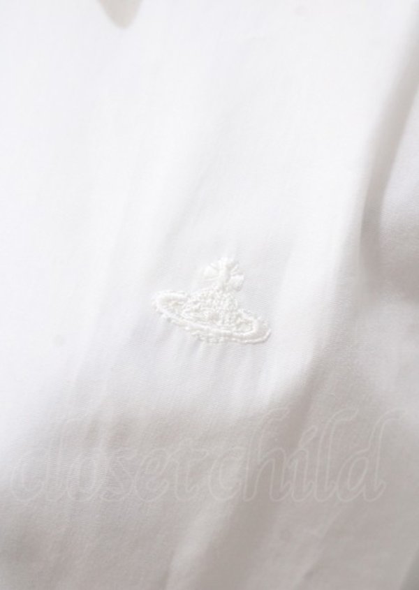 画像3: ヴィヴィアンウエストウッド MAN 中古 / ORT SLEEVE DESIGN SHIRT 48 ホワイト  Y-25-07-20-032-bl-SZ-ZY (3)