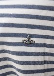 画像3: ヴィヴィアンウエストウッド MAN 中古 / BORDER LONG T-SHIRT 50 ホワイト×ネイビー  Y-25-07-20-033-ts-SZ-ZY (3)