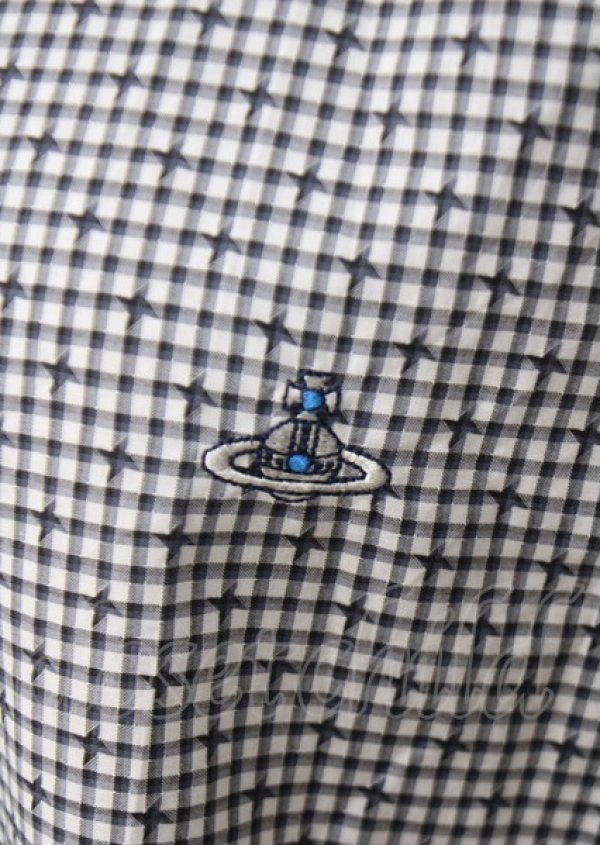 画像3: ヴィヴィアンウエストウッド MAN 中古 / NEW BIG CLASSIC SHORT SLEEVE SHIRTS 46   Y-25-07-20-034-bl-SZ-ZY (3)