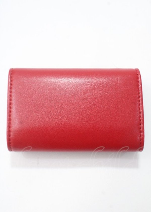 画像2: ヴィヴィアンウエストウッド 中古 / ROSIE ENVELOPE BILLF FOLD WITH POCKET   レッド  Y-25-07-20-013-wa-SZ-ZY (2)