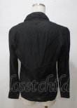 画像2: ヴィヴィアンウエストウッド 中古 / 単色オーブ刺繍ボウタイブラウス 1 黒  Y-25-07-20-038-bl-SZ-ZY (2)