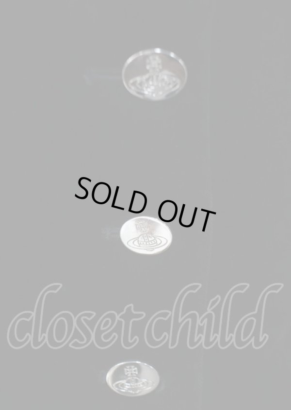 画像3: ヴィヴィアンウエストウッド 中古 / 別珍ベッティーナジャケット 2 ブラック  Y-25-07-20-040-jc-SZ-ZY (3)