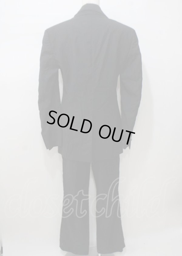 画像2: ヴィヴィアンウエストウッド MAN 中古 / シングルセットアップスーツ 44 黒  Y-25-07-20-041-su-SZ-ZY (2)