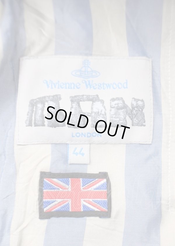 画像8: ヴィヴィアンウエストウッド MAN 中古 / シングルセットアップスーツ 44 黒  Y-25-07-20-041-su-SZ-ZY (8)