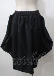 画像2: ヴィヴィアンウエストウッド 中古 / サイド変形スカート 00 ブラック  Y-25-07-20-046-sk-SZ-ZY (2)