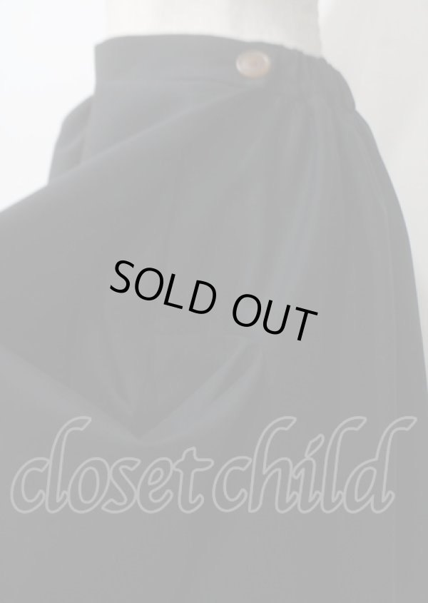 画像3: ヴィヴィアンウエストウッド 中古 / サイド変形スカート 00 ブラック  Y-25-07-20-046-sk-SZ-ZY (3)