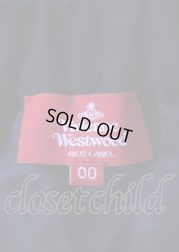 画像4: ヴィヴィアンウエストウッド 中古 / サイド変形スカート 00 ブラック  Y-25-07-20-046-sk-SZ-ZY (4)