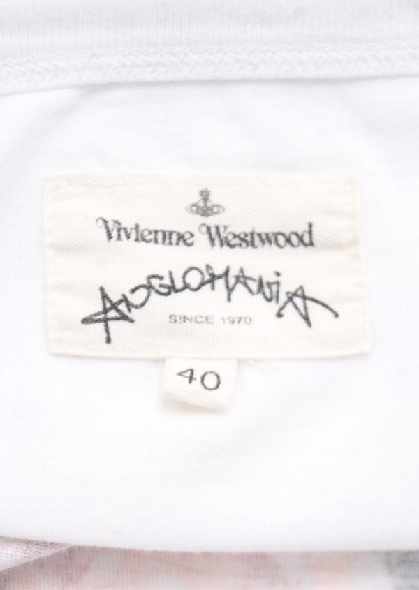 画像4: ANGLOMANIA 中古 / フラワープリントカットソー 40 ホワイト  Y-25-07-20-049-to-SZ-ZH (4)