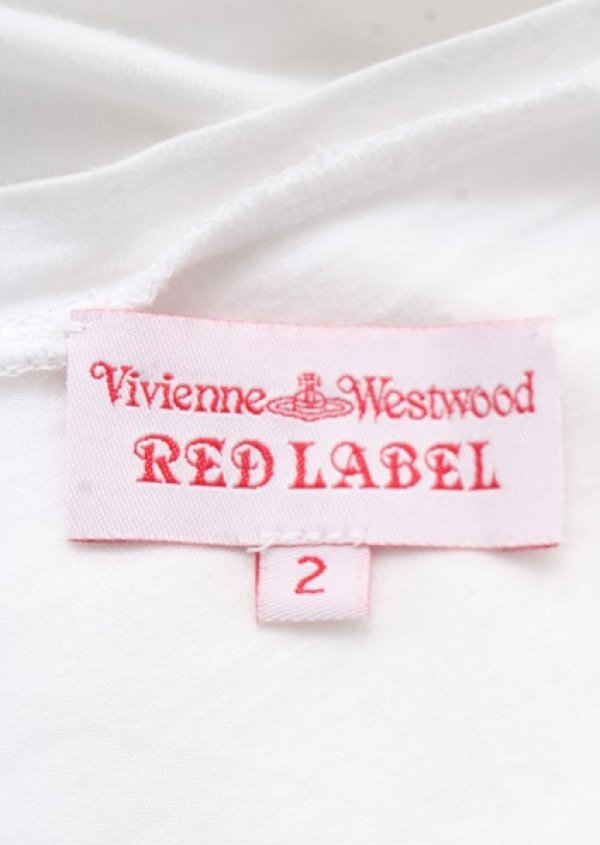 画像3: ヴィヴィアンウエストウッド 中古 / フラワーptオーブTシャツ 2 ホワイト  Y-25-07-20-050-ts-SZ-ZS (3)