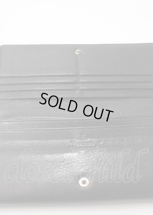 画像6: ヴィヴィアンウエストウッド 中古 / ヌーロック長財布  ブラック  Y-25-07-20-014-wa-SZ-ZY (6)