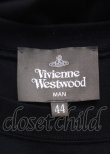 画像4: ヴィヴィアンウエストウッド MAN 中古 / オーガニック天竺REDOUTE ROSEクラシックTシャツ 44 黒  Y-25-07-20-055-bl-SZ-ZY (4)