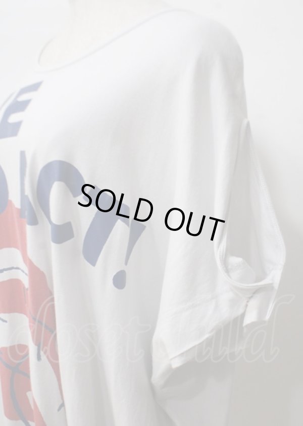 画像3: ヴィヴィアンウエストウッド 中古 / TIME TO ACT BIG Tシャツ 2 ライトグレー  Y-25-07-20-056-to-SZ-ZY (3)