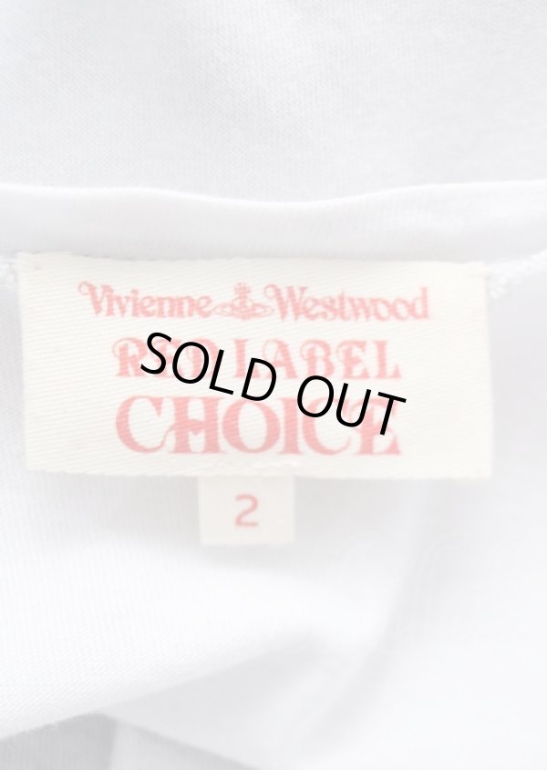 画像4: ヴィヴィアンウエストウッド 中古 / TIME TO ACT BIG Tシャツ 2 ライトグレー  Y-25-07-20-056-to-SZ-ZY (4)