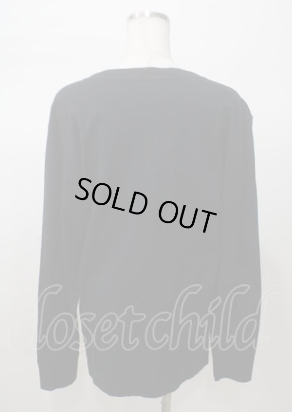 画像2: ヴィヴィアンウエストウッド 中古 / オーブ刺繍ロングカットソー M 黒  Y-25-07-20-058-to-SZ-ZY (2)