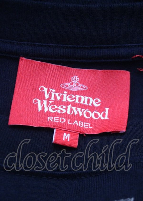 画像3: ヴィヴィアンウエストウッド 中古 / オーブ刺繍ロングカットソー M 黒  Y-25-07-20-058-to-SZ-ZY (3)