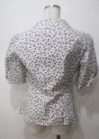 画像2: ヴィヴィアンウエストウッド 中古 / 小花柄シャツ  ブラウンｘ青  Y-25-07-20-059-bl-AS-ZY (2)