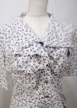 画像3: ヴィヴィアンウエストウッド 中古 / 小花柄シャツ  ブラウンｘ青  Y-25-07-20-059-bl-AS-ZY (3)