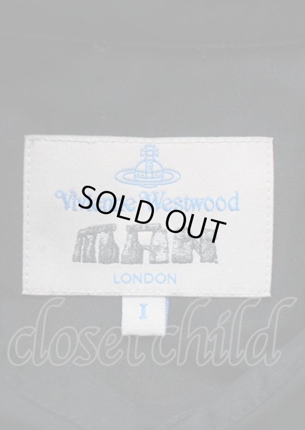 画像4: ヴィヴィアンウエストウッド MAN 中古 / デザインポケットシャツ  I 黒  Y-25-07-20-061-bl-AS-ZH (4)