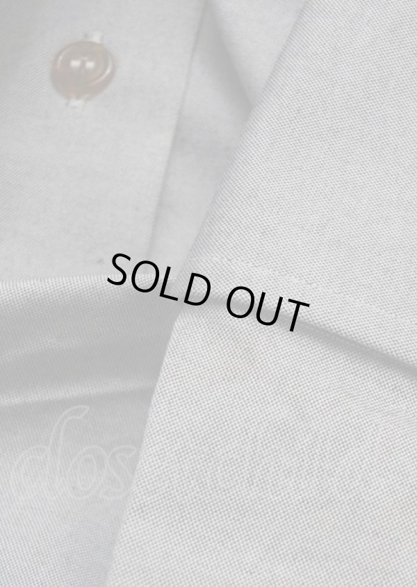 画像6: ヴィヴィアンウエストウッド MAN 中古 / 銀オーブ刺繍シャツ 44 グレー  Y-25-07-20-065-bl-SZ-ZH (6)