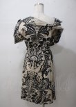 画像2: ヴィヴィアンウエストウッド 中古 / FLORAL BROCADEptワンピース 2 黒  Y-25-07-20-067-op-SZ-ZY (2)
