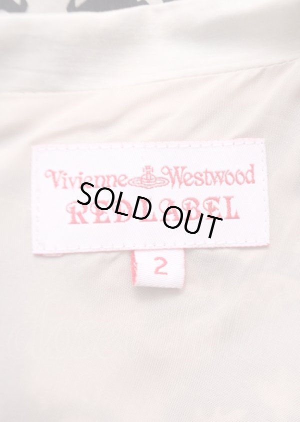 画像4: ヴィヴィアンウエストウッド 中古 / FLORAL BROCADEptワンピース 2 黒  Y-25-07-20-067-op-SZ-ZS (4)