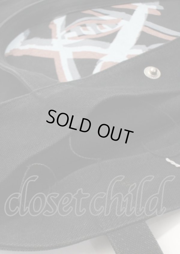 画像6: ヴィヴィアンウエストウッド MAN 中古 / ペイントスカル3Dトートバッグ  黒  Y-25-07-20-015-ba-SZ-ZY (6)