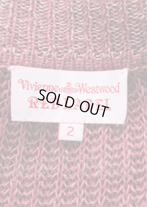 画像3: ヴィヴィアンウエストウッド 中古 / 変形ニットカーディガン 2   Y-25-07-20-070-to-SZ-ZY (3)