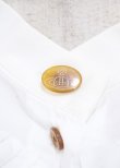 画像4: ヴィヴィアンウエストウッド 中古 / ハートフリルブラウス 1 ホワイト  Y-25-07-20-019-bl-SZ-ZY (4)