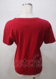 画像2: ヴィヴィアンウエストウッド 中古 / ネコプリントTシャツ 02 レッド  Y-25-07-20-022-to-SZ-ZY (2)
