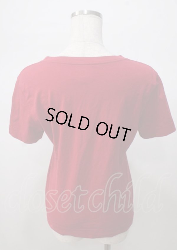 画像2: ヴィヴィアンウエストウッド 中古 / ネコプリントTシャツ 02 レッド  Y-25-07-20-022-to-SZ-ZY (2)