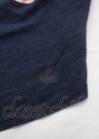 画像4: ヴィヴィアンウエストウッド MAN 中古 / ギンガムパピーTシャツ 44 ネイビー  Y-25-07-20-023-to-AS-ZY (4)