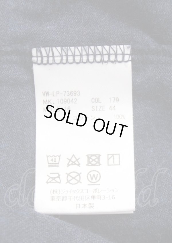 画像6: ヴィヴィアンウエストウッド MAN 中古 / ギンガムパピーTシャツ 44 ネイビー  Y-25-07-20-023-to-AS-ZY (6)