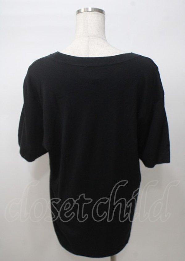 画像2: ヴィヴィアンウエストウッド MAN 中古 / TS/MAN LONDON リラックスTシャツ 46 黒  Y-25-07-20-025-ts-SZ-ZY (2)
