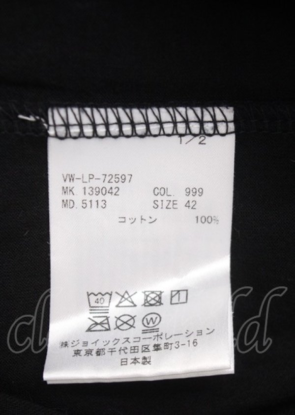 画像5: ヴィヴィアンウエストウッド MAN 中古 / mushroom man tシャツ 42 黒  Y-25-07-20-026-to-AS-ZY (5)