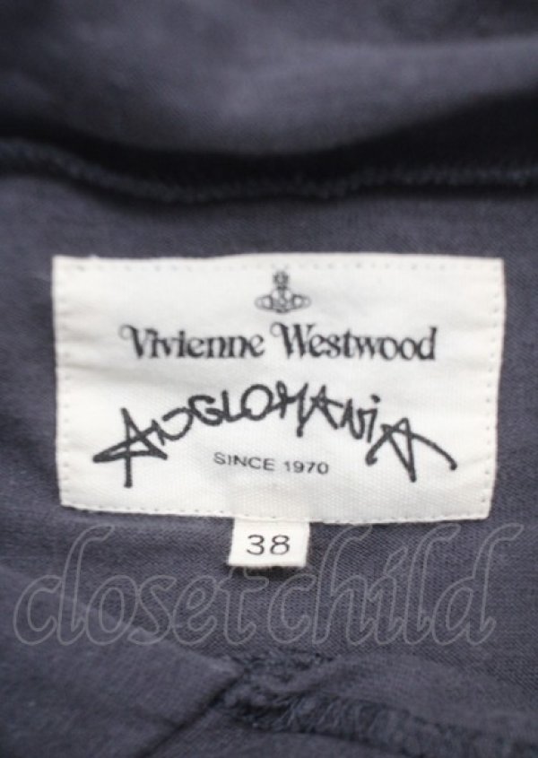 画像4: ヴィヴィアンウエストウッド 中古 / 半袖パーカーワンピース  グレー  Y-25-07-20-029-op-SZ-ZY (4)